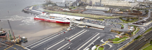 Asphalting for Spirit of Tasmania’s New Quay in Geelong