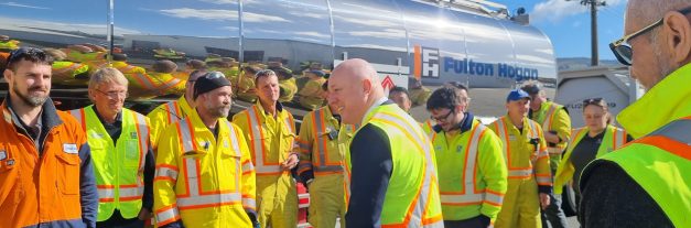 PM sees investment in Dunedin first hand